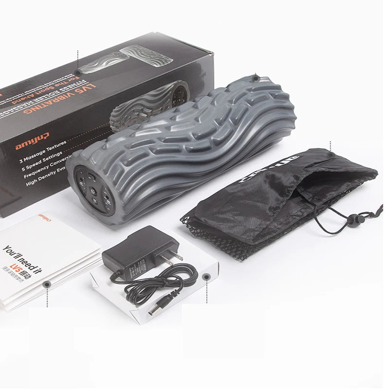Electric Foam Yoga Roller Massage